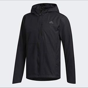 NWT ADIDAS OWN THE RUN HOODED WIND JACKET